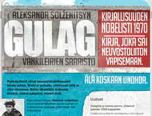 Tablet Screenshot of gulag.fi